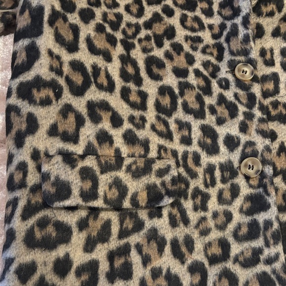 Pink Lily Leopard Print Blazer - Picture 5 of 7